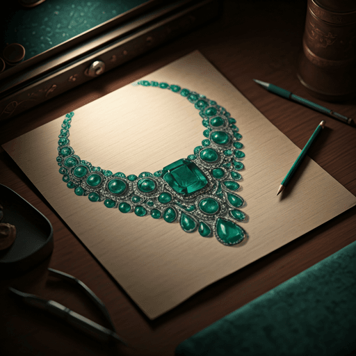 Bridal jewellery spotlight piece